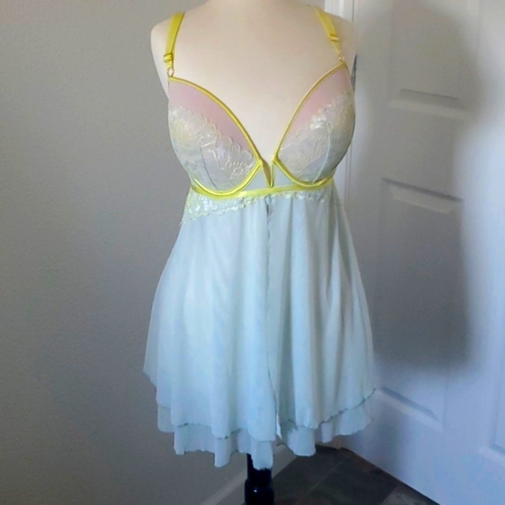 New Lingerie with yellow trim